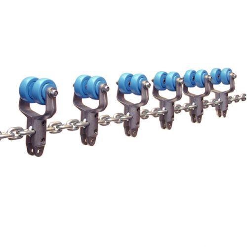 Galv. chain with Alu trolleys | OC.25.520