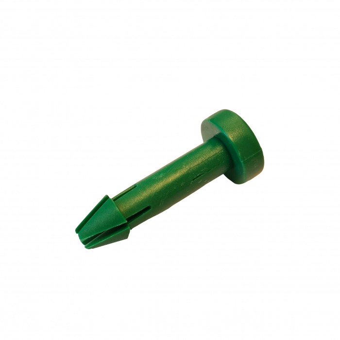 Pin, green, 4 quarters L=25mm | OC.10.021.4