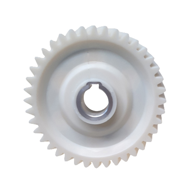White gear wheel Z=40 L.H. | PL.40.002