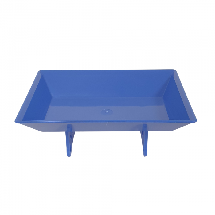 Synthetic tray, blue 6" | PC.10.008